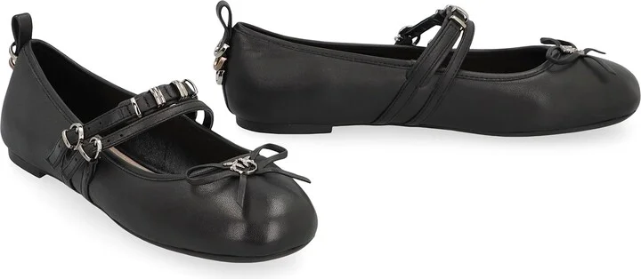 Gioia Leather Ballet Flats - Image 3