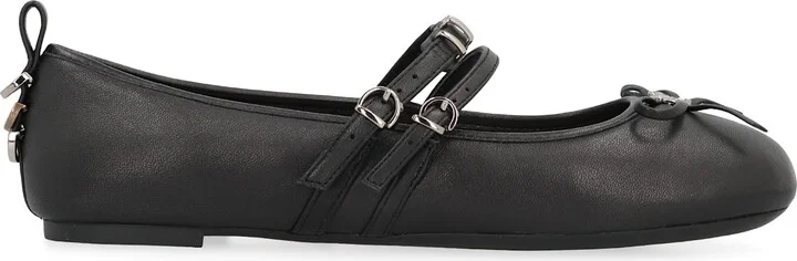 Gioia Leather Ballet Flats