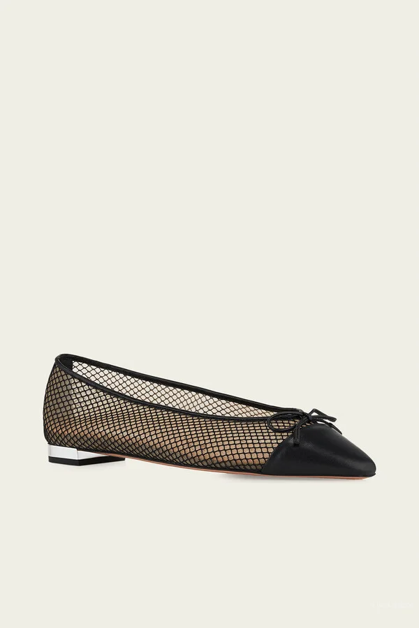 Gioia Mesh Flat in Black - Image 2