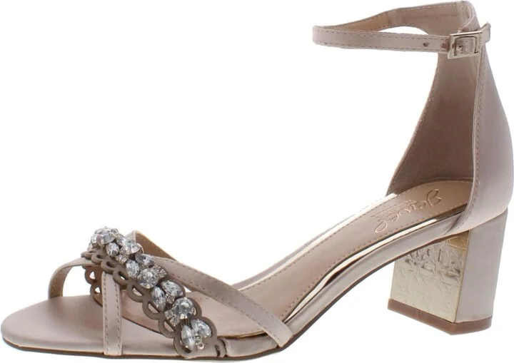 Giona Womens Embellished Evening Sandals