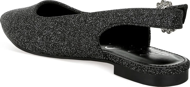 Giora Jewel Buckle Slingback Flat - Image 2
