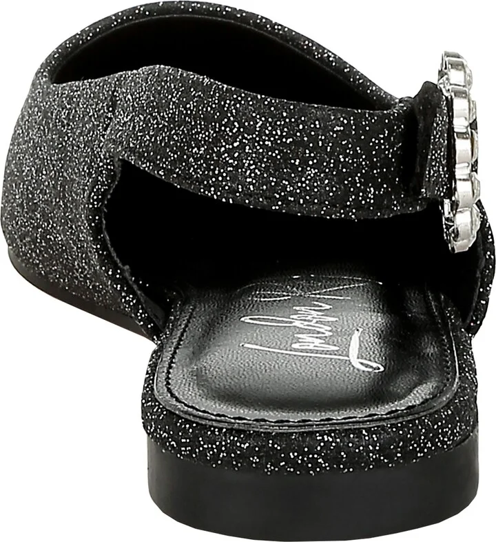 Giora Jewel Buckle Slingback Flat - Image 4