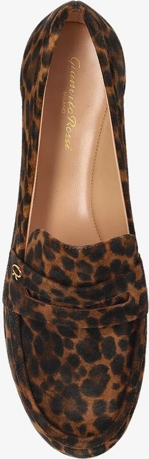 Giorgia Leopard Suede Loafers - Image 3