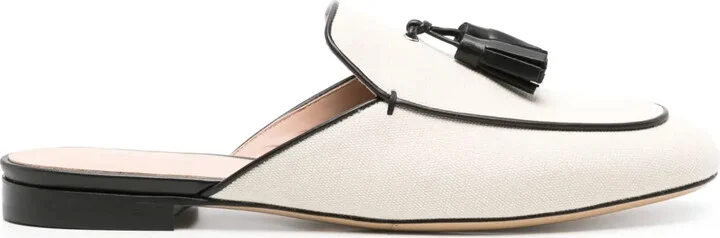 Giorgina canvas mules
