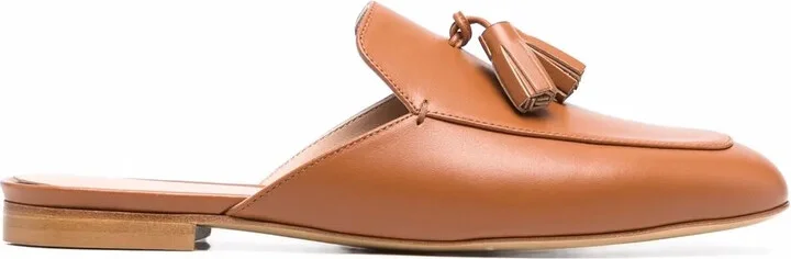 Giorgina tasseled mules