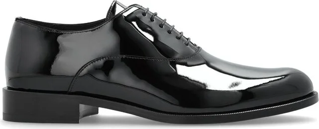 Giorgio Armani Almond Toe Lace-Up Derby Shoes