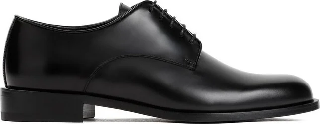 Giorgio Armani Block Heel Derby Shoes