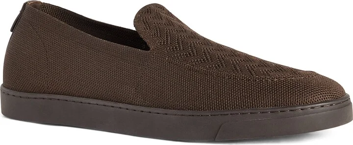 Giorgio Armani Chevron Jacquard Slip-On Sneakers - Image 4