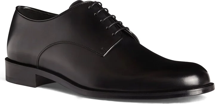 Giorgio Armani Leather Derby Shoes - Image 4