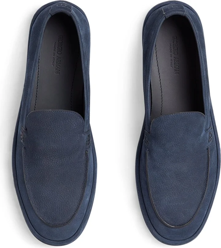 Giorgio Armani Leather Loafers - Image 2