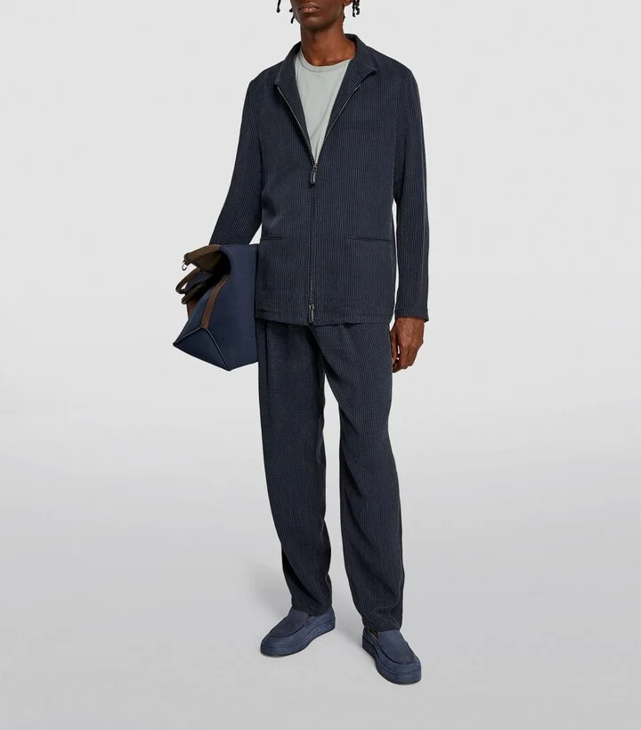 Giorgio Armani Leather Loafers - Image 5