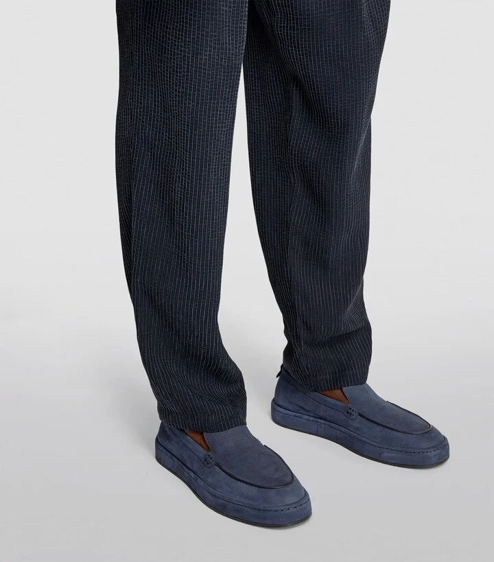 Giorgio Armani Leather Loafers - Image 6