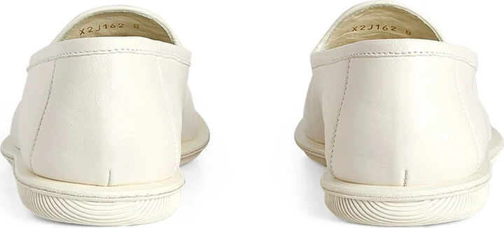 Giorgio Armani Leather Logo Loafers - Image 3