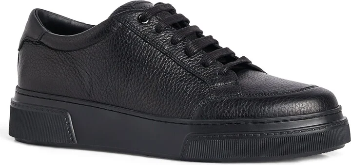 Giorgio Armani Leather Low-Top Sneakers - Image 4