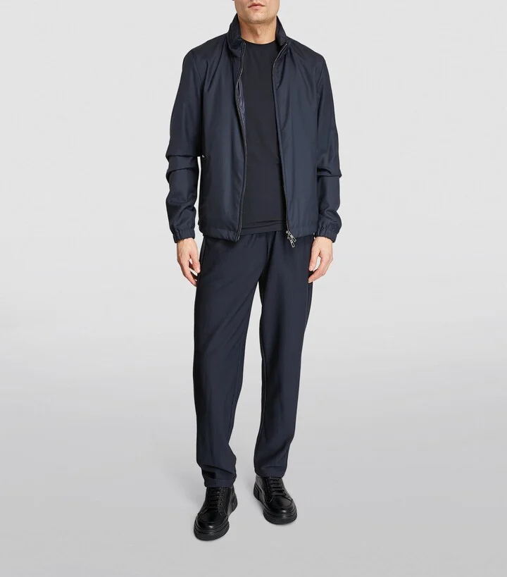 Giorgio Armani Leather Low-Top Sneakers - Image 5