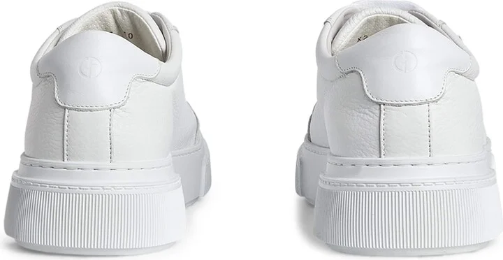 Giorgio Armani Leather Low-Top Sneakers - Image 3
