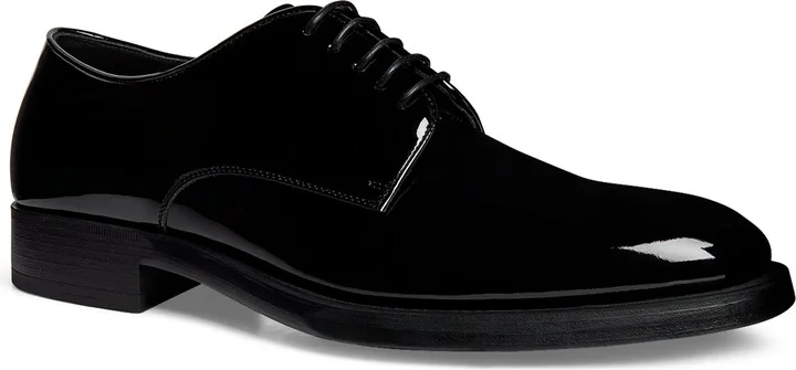 Giorgio Armani Patent Leather Derby Shoes - Image 4