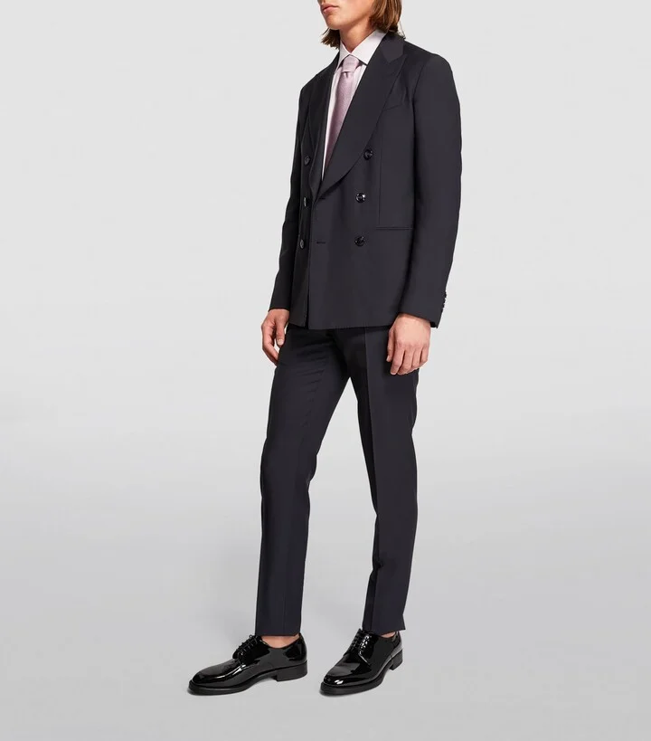 Giorgio Armani Patent Leather Derby Shoes - Image 6