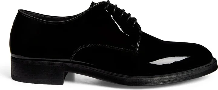 Giorgio Armani Patent Leather Derby Shoes