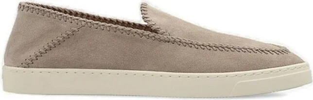 Giorgio Armani Slip-On Round Toe Sneakers