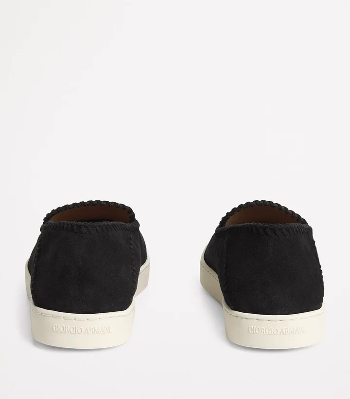 Giorgio Armani Suede Loafers - Image 4