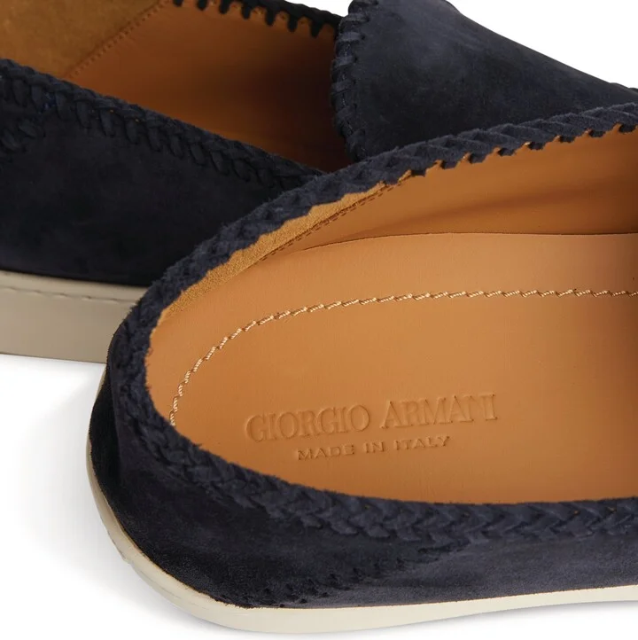 Giorgio Armani Suede Loafers - Image 5