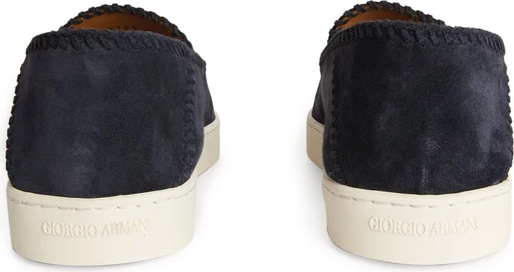 Giorgio Armani Suede Loafers - Image 6