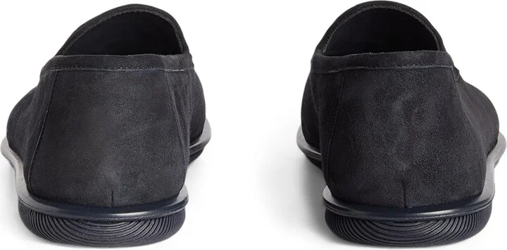 Giorgio Armani Suede Logo Loafers - Image 3