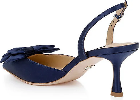 Giovanna Bow Slingback Pumps - Image 3