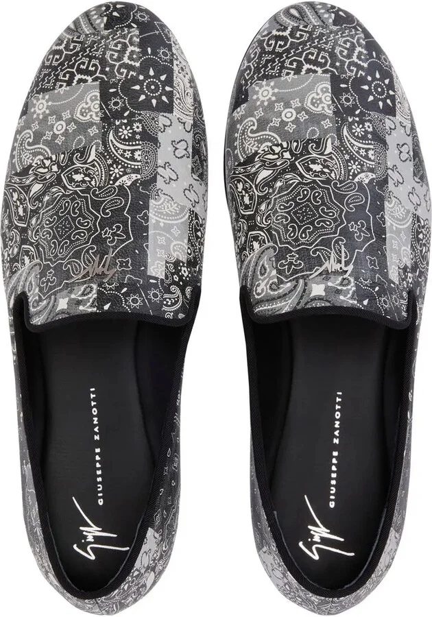 Gipsy Lewis bandana-print loafers - Image 4