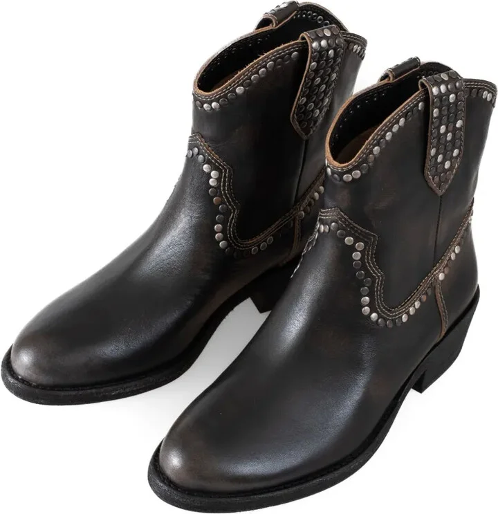 Gipsy studded cowboy bootie - Image 4