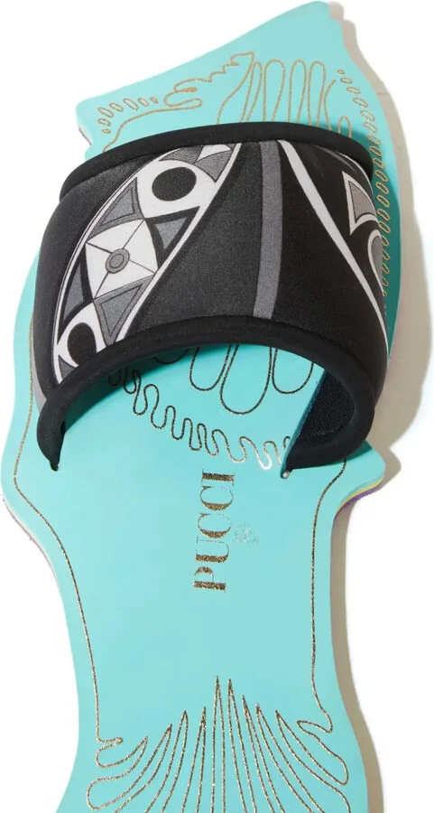 Girandole-print scuba slides - Image 5