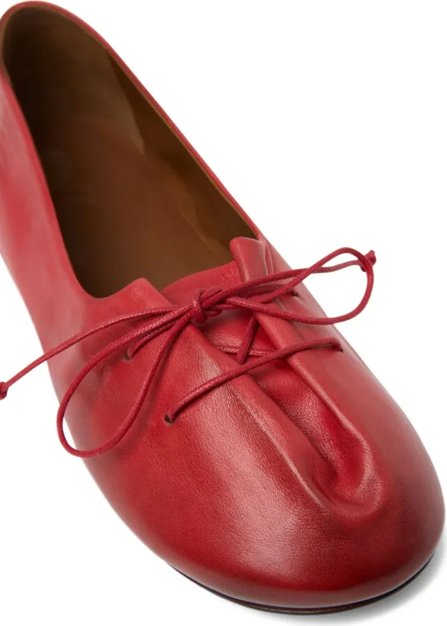 Girella lace-up round-toe ballet flats - Image 4