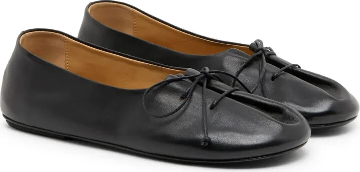 Girella leather ballerina shoes - Image 2