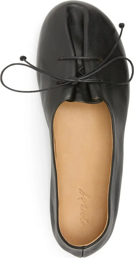 Girella leather ballerina shoes - Image 3