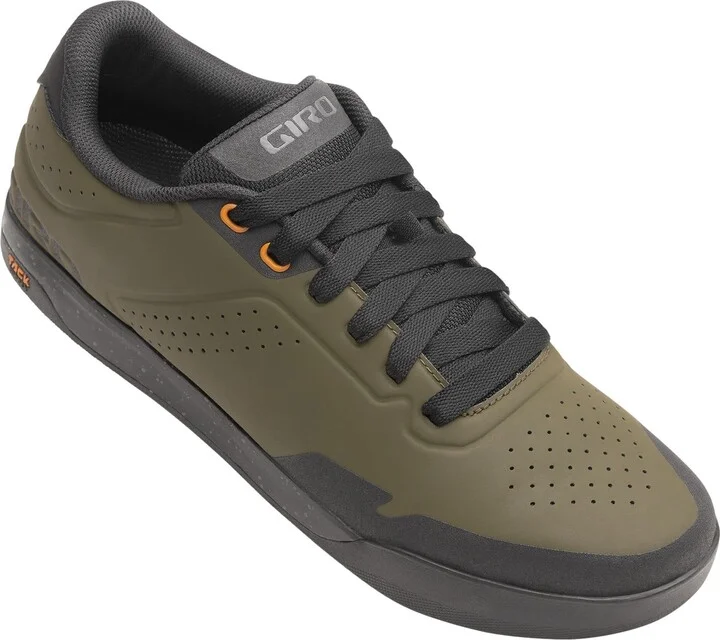 Giro Latch Men's Flat Pedal Mountain Bike Shoes - Trail Green (2023)