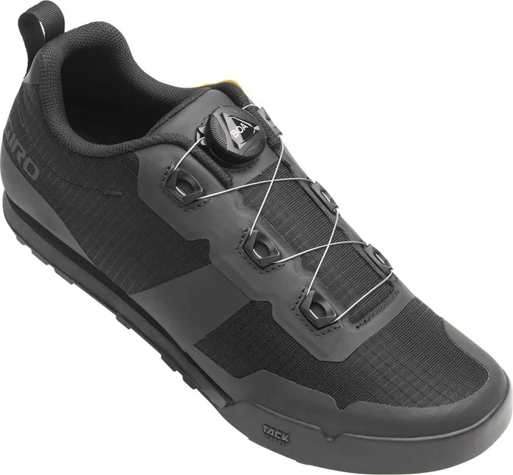 Giro Tracker Men BOA Flat Pedal Mountain Bike/e-Bike Shoes - Black (2024)