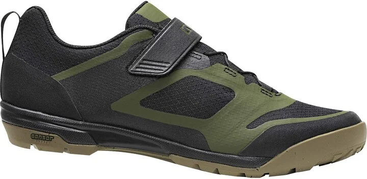 Giro Ventana Fastlace Dirt Shoes - Black/Olive - Size 39