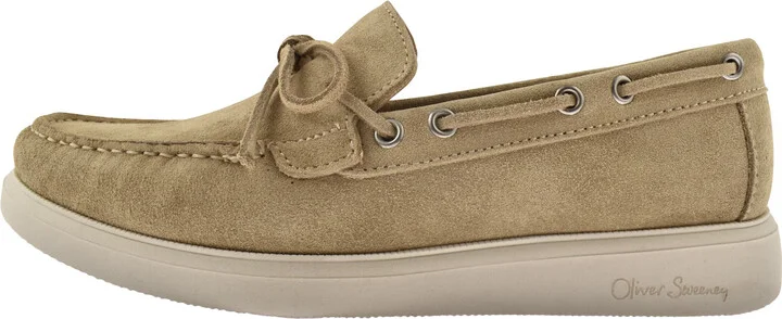 Girona Boat Shoes Beige