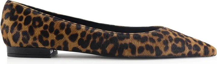 Gisela leopard-print ballerina shoes