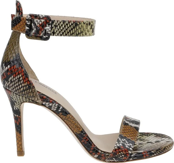 Gisele Leather Heeled Sandal