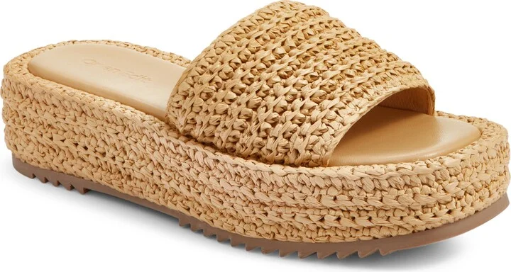 Gisella Platform Slide Sandal