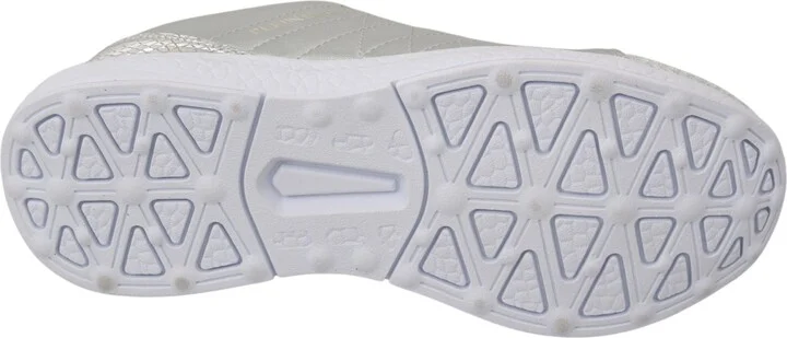 Gisella Silver Polyester Sneakers Women's Shoes - Image 2