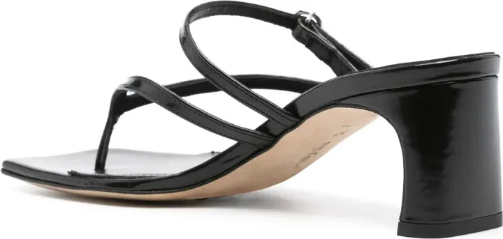 Giselle 55mm leather sandals - Image 3