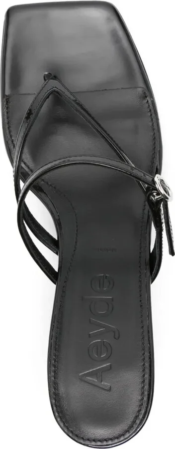 Giselle 55mm leather sandals - Image 4