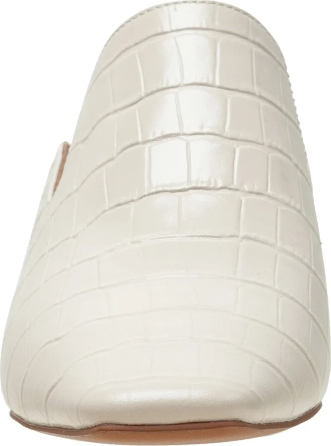 Giselle Croc Embossed Mule - Image 11