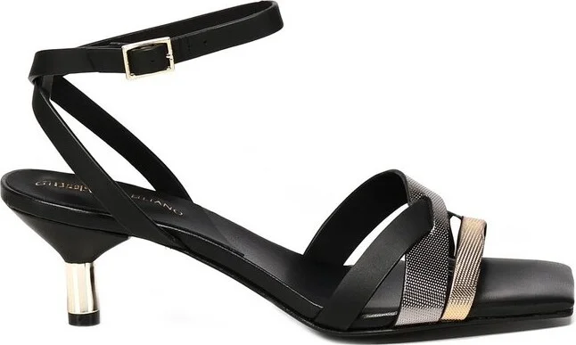 Giuliano Galiano Open-Toe Ankle Strap Sandals