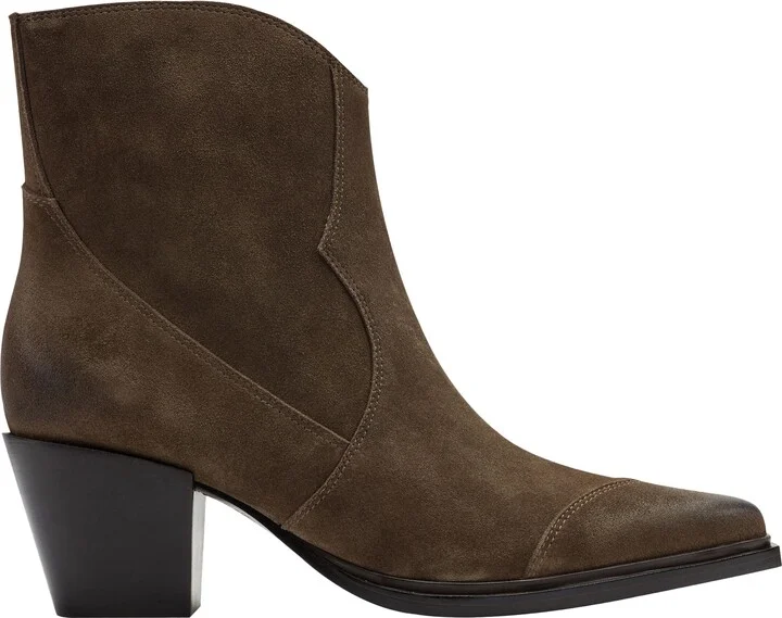 Giulie Pointed Cap Toe Bootie - Image 8