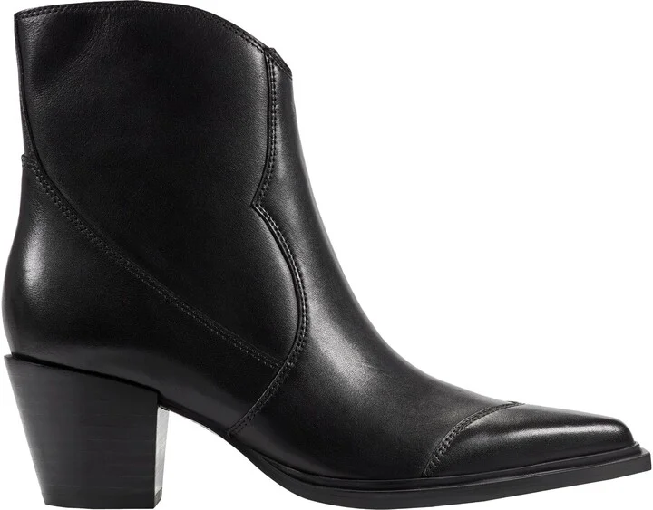 Giulie Pointed Cap Toe Bootie - Image 2