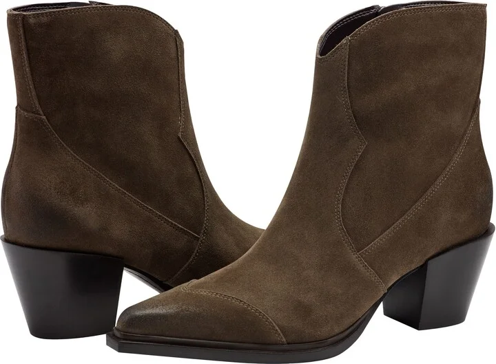 Giulie Pointed Cap Toe Bootie - Image 11